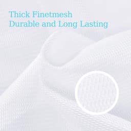 6-delige wasnetten voor de wasmachine, 3 maten waszakken voor delicate kleding, bescherming tegen vervorming en slijtage van sweaters, shirts en ondergoed — thumbnail 4