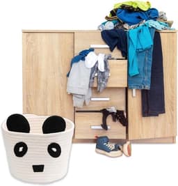 - Geweven Opbergmand van Katoenen Touw met Handvat voor Babyspeelgoed- Ruime Opbergmand van Katoenen Touw met Handvat voor Babyspeelgoed- Stijlvolle Opbergmand van Katoenen Touw met Handvat voor Babyspeelgoed — thumbnail 2