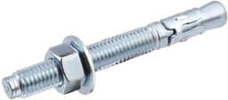 Wigankers Verzinkt - Betonankers Sluiting - Zware Bevestigingen - Hoge Trekwaarden - 1/2 inch x 3-3/4 inch - Zilverkleurig — thumbnail 1