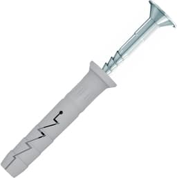 hamertype massieve muurbevestigingen, 5x50mm muurplug en 3.5x55mm hamer-in schroef, Hammerfix nagel in muurankers met kruiskop verzonken kop voor beton, steen, baksteen, holle blokken (200 stuks) — thumbnail 1