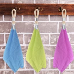 Dailygoods- Handdoekclips Hoogwaardige Mat - Handdoek Klemmen - Handdoek Houders - Keukenhanddoek Klemmen - Clips voor Badhanddoeken/Theedoeken - 6 Stuks - Handdoekhangers — thumbnail 5