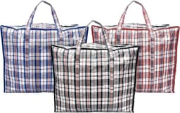 Wasnetjes met ritssluiting - Pack of 2 - 60 x 25 x 50 cm - Herbruikbare waszakken met ritssluiting - Voor kleding en opbergen — thumbnail 1