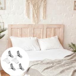 Dailygoods- Dekbedclips voor Dikke Dekbed - 6 Stuks - Sterke Grip - Gewatteerde Bevestigingsmiddelen - Zachte EVA-buitenkant - Compact en Eenvoudig Op te Bergen - Bedlakenclips — thumbnail 4