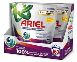 Ariel Professional Color Wascapsules 2 x 80 Stuks - 160 Wasbeurten - Voordeelverpakking — thumbnail 1