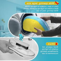 Schoenwaszak voor de wasmachine - Dikke waszak voor sneakers, gymschoenen en canvas schoenen met verhoogde wrijving — thumbnail 3