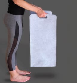 Laundry Bag - 75L - Lichtgrijs - Wasmand – Opvouwbaar - Vilt opbergmand — thumbnail 5