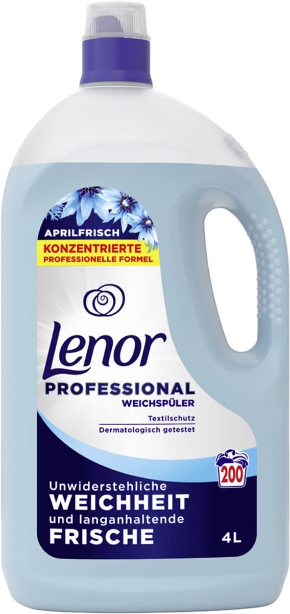 Lenor Professional wasverzachter Aprilfrisch, 4 liter, 200 wasbeurten — afbeelding 1