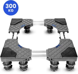 VanDijck Wasmachine Verhoger - 12 Poten - Verstelbaar 43-66 cm - Max 300 kg — thumbnail 1