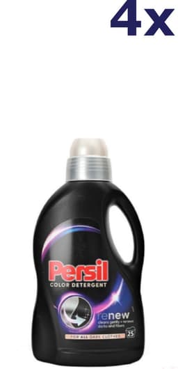 4x Persil Gel - 25sc1.25L - Renew - Black Wasmiddel — thumbnail 2