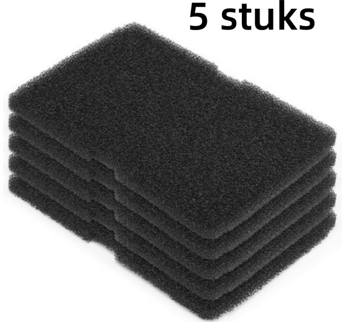 5x Filterdroger - droger - Geschik voor Beko Elektra Grundig 2964840100 -Spons filter- Herbruikbaar（ 245x154x10mm） — afbeelding 1