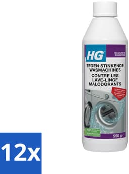 HG - Tegen Stinkende Was - Verwijdert Aanslag Door Vuil & Zeep - 550 g - Voordeelverpakking - 12 stuks — thumbnail 1