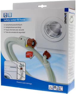 Scanpart aanvoerslang wasmachine met waterstop 2 meter - Met beveiliging - Ook geschikt voor vaatwasser - Aquastop - Aanvoer slang - Universeel — thumbnail 1