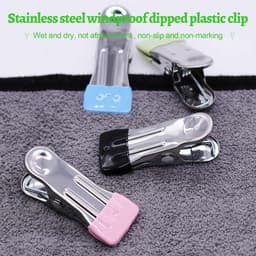 Metalen wasknijpers - multifunctioneel en antislip - 40 stuks - verschillende kleuren — thumbnail 3