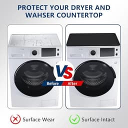 Antislip Siliconen Wasmachine Cover en Mat - 60x60 cm — thumbnail 4