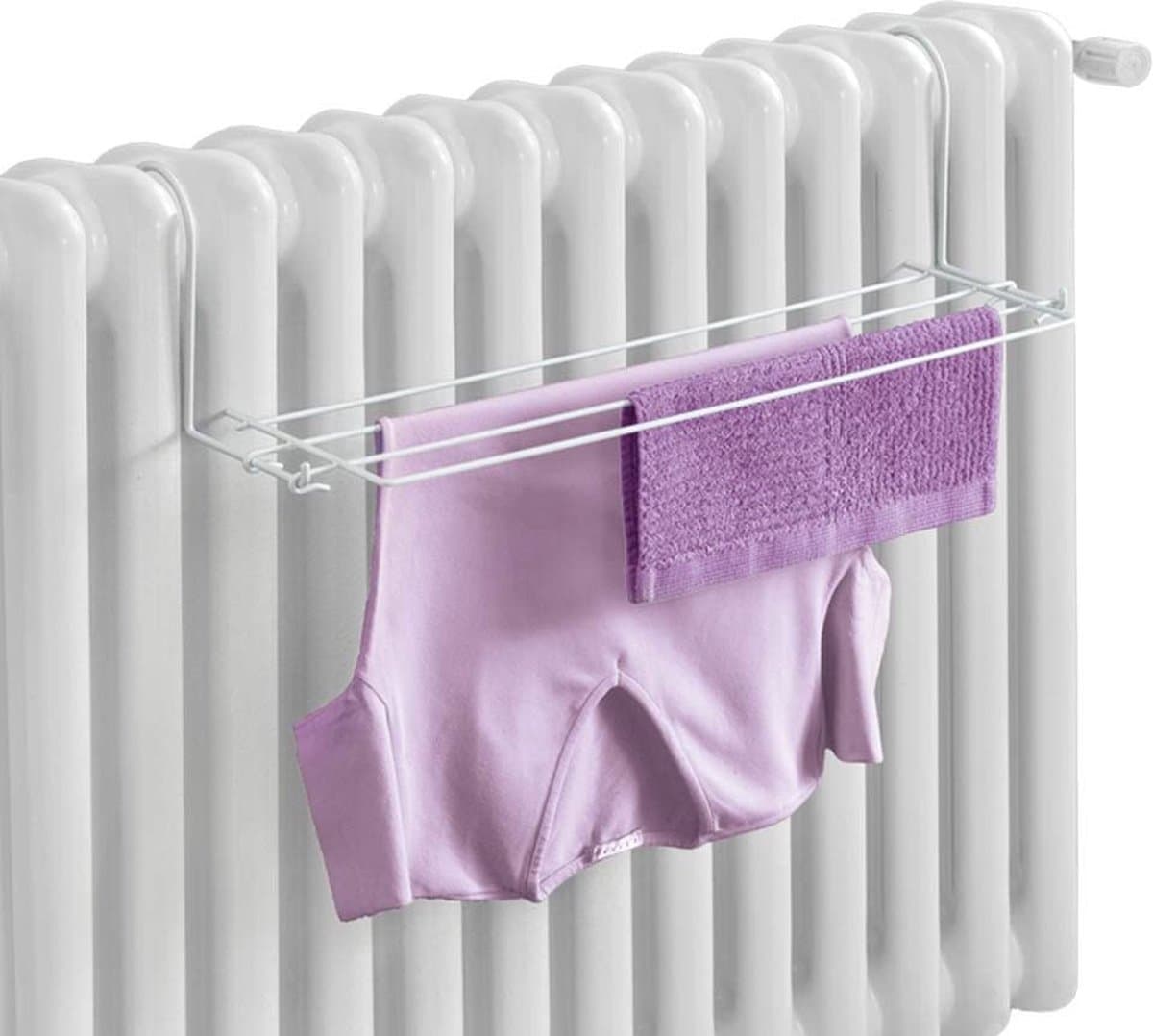 Inklapbaar Droogrek Universeel – Laundry Drying Rack - Wasrek voor in de Badkamer/Tuin/Slaapkamer/Balkon – Duurzam 58 x 22 cm — afbeelding 1