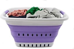 Heupwasmand - Wasmand Ergo - Ergonomische Wasmand - Wit - Paars — thumbnail 5