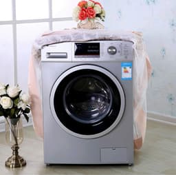 Wasmachine hoes - Wasmachine cover - Wasmachine beschermer - wasmachine-Waterdichte bescherming - Wasdroger beschermhoes -23,6 * 23,6 * 33,4IN — thumbnail 2