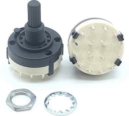 ROTARY SWITCH 4 POLE 3 POSITION RS26 — thumbnail 1
