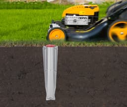 Brabantia Topspinner Droogmolen - 40 m - met Metalen Grondanker en Beschermhoes - Anthracite — thumbnail 5