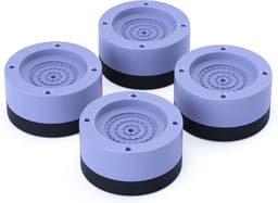 Wasmachine anti-vibratievoeten trillingsdempers voor wasmachine 4 stuks antislip voeten ter voorkoming van lawaai en wegglijden — thumbnail 1