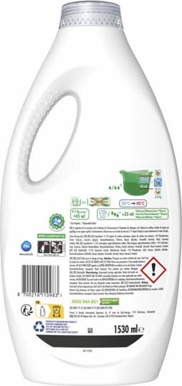Ariel Vloeibaar Wasmiddel Alpine 34 Wasbeurten 1530 ml — thumbnail 2