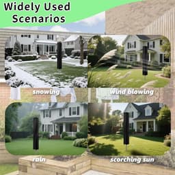 Beschermhoes voor Rotatiedroogplank - Waterdicht en UV-bestendig - 1 stuk - 160 x 15 x 15 cm — thumbnail 4