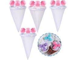 Floating Hair Filtering Mesh - 4 stuks filterzakken -wasmachine, haarverwijderaar - herbruikbare - dierenhaarverwijderaar - wasmachine voor hondenhaar, kattenharen — afbeelding 1