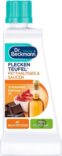 Dr. Beckmann Vlekkenduivel Combi Deal – Pennen & Inkt, Natuur & Cosmetica, Spijsvet & Sauzen – 3 x 50 ml Vlekverwijderaars — thumbnail 3