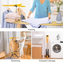 Sturdy Foldable Drying Rack - Standing Clothes Clothes Drying Rack — thumbnail 3