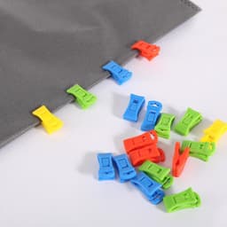 Allecto Plus - 60 Multifunctionele Sokkenklemmen voor Wasmachine en Droger - Praktische Sokkenhouder met Haak - Sokkenclip - Organisator voor Sokken — thumbnail 2