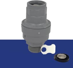 Aquastop / waterstop mechanisch voor wasmachine en vaatwasser | Universeel toepasbaar op aanvoerslangen zonder waterslot | Instelbare hoeveelheid water | Incl. duidelijke handleiding | Multaparts® huismerk — thumbnail 2