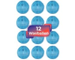 Maxenza Wasballen voor wasmachine - 12 stuks - Anti-pluis - Wasbollen - Anti haar - Ook geschikt voor dierenharen — afbeelding 1