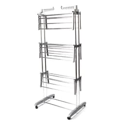 Bathroom Solutions Wasrek-droogrek - zwart-wit - 80 x 57 x 165 cm — thumbnail 5