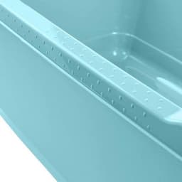 WASMAND AENNA GESLOTEN   65X44X28 - 52 L AQUA BLUE KEEEPER 10786 — thumbnail 4