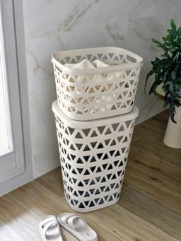 Curver Oceana Wasmand - 30L - 42,6x34,6x27,1cm - Wit — thumbnail 5