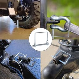 Pijpklepplinten 5 stuks 8 mm klapsplint met borgpen voor tuin en haken — thumbnail 3