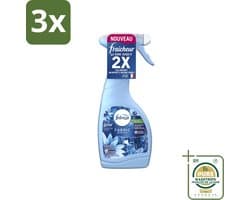 3 x Febreze Textielverfrisser Spray - Sea Breeze - Langdurige Frisse Geur - Lenor Collectie - 500ml - Grootverpakking - Textielverfrisser - Geurverwijdering - Huisdiergeuren - Meeresbrise - Textielverfrisserspray — afbeelding 1