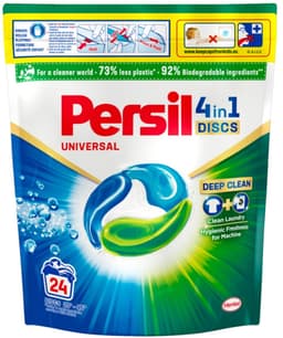 3 x Persil – Wasmiddel Discs – Universeel - 24 Capsules - Wasmiddel - Wascapsules - Vlekverwijdering - Frisheid - Kleurbehoud — thumbnail 2