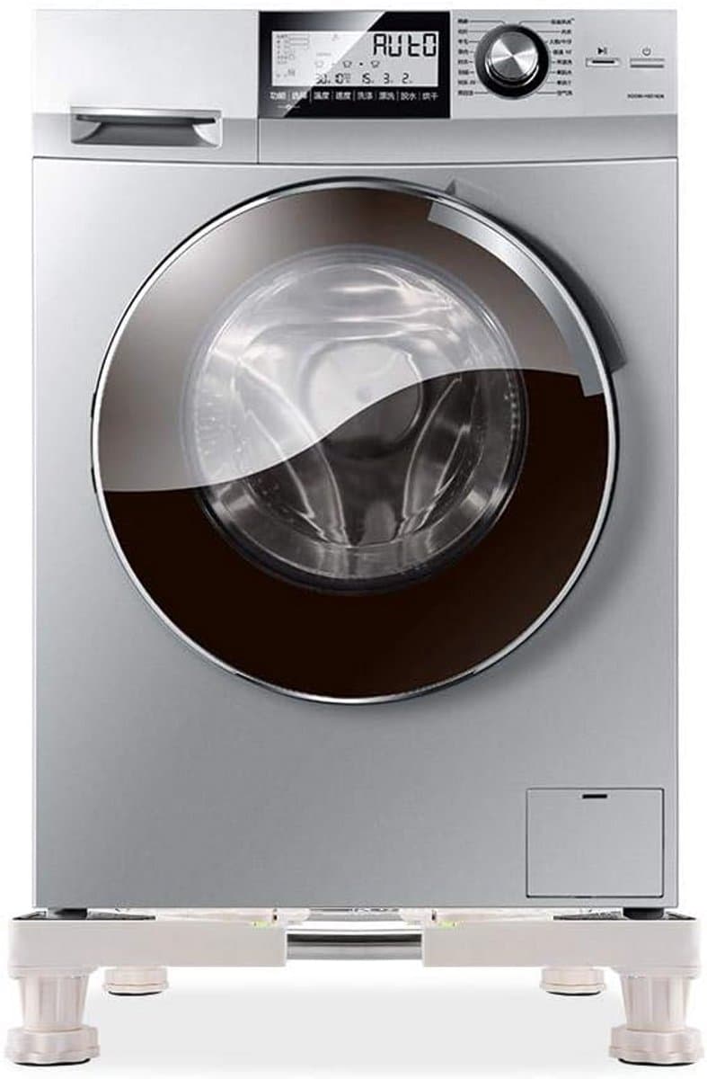Verstelbare Mobiele Trolley Onderstel voor Wasmachine en Droger — afbeelding 1