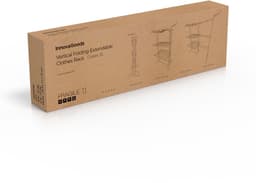 Opvouwbare verticale uitschuifbare wasdroger met wielen Dolver XL InnovaGoods 30 Stangen — thumbnail 5
