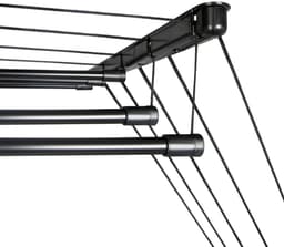 KADAX Wasdroger 5x140cm Zwart AV140-P5St — thumbnail 2