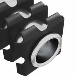 vidaXL - Draadbuis - Insert - 12 - st - Zwart - en - Zilver - 15,8 - x - 15,8 - x - 22,5 - mm — thumbnail 5