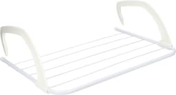 Hangend Droogrek - 5KG Draagkracht - Draagbaar en Superlicht - Inklapbaar Wasrek - Wanddroogrek - 51 x 35 x 15 cm - Wit - CleanRite — thumbnail 2
