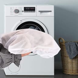 longziming -2-delige Grote Waszakken Set – 60x80 cm Wasnet met Rits, Duurzaam en Sterk, Beschermt Kleding in Wasmachine – Ideaal voor Fijnwas, Sportkleding en Delicate Stukken — thumbnail 2
