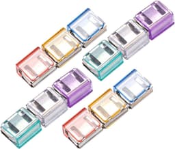 Broekklem - broekclip - broek clip - broek klem - Kleding Clip - 12 stuks - broekspijp clip - broekspijp verkorter - Bevestigingsclip voor broekspijp - wasknijpers - Antislip Vaste Gesp - Multicolor — thumbnail 1