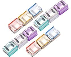 Broekklem - broekclip - broek clip - broek klem - Kleding Clip - 12 stuks - broekspijp clip - broekspijp verkorter - Bevestigingsclip voor broekspijp - wasknijpers - Antislip Vaste Gesp - Multicolor — afbeelding 1
