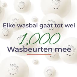 Eco Smart Drogerballen 12XXL - Duurzaame Wol Drogerballen - wasdrogerballen - 100% Nieuw-Zeelandse Schapen Wol - energiebesparende producten 12 stuks — thumbnail 4