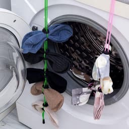 Sokken Organizer Wasmachine - Voor 9 Paar Sokken - Wit Koord — thumbnail 3