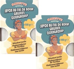 Authentieke ossengalzeep - vlekkenverwijderaar voor textiel -  2x 100g — thumbnail 1