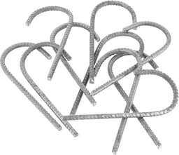 10x Grondanker staal 8mm 20cm. — thumbnail 2